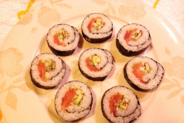 Maki Sushi cu Somon Afumat