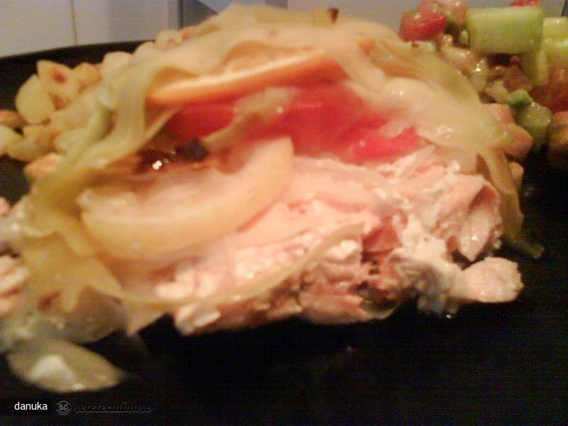 Somon in `papillote`