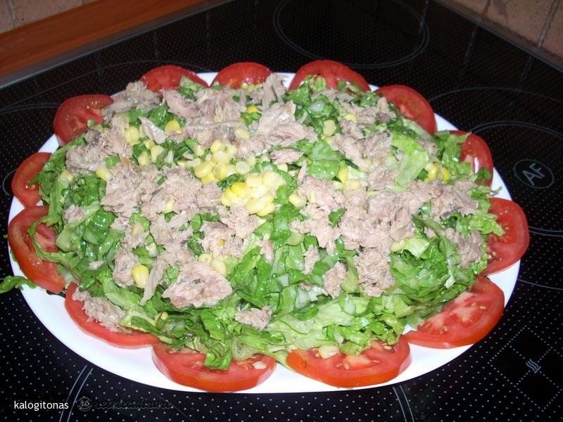 Salata Verde cu Ton