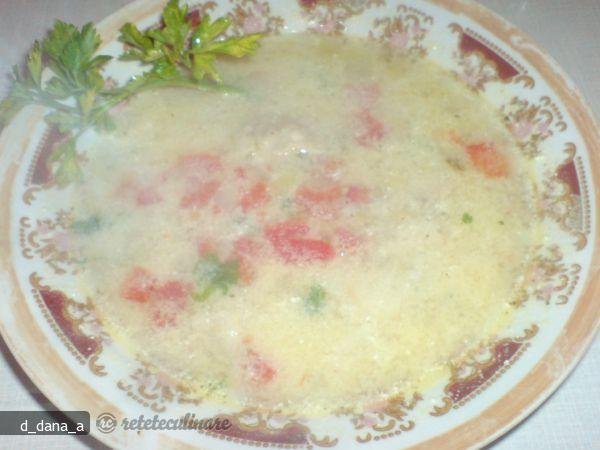 Ciorba de Pui cu Mazare