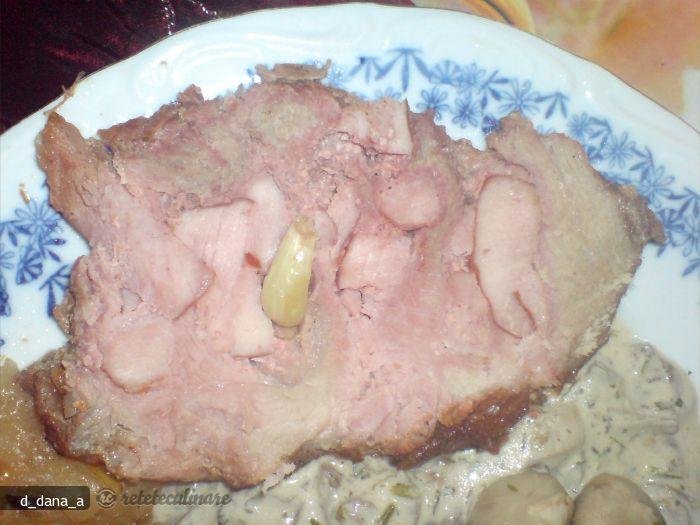 Carne de Porc Impanata la Cuptor