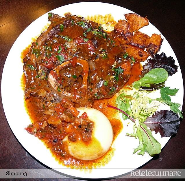 Osso bucco cu gremolata