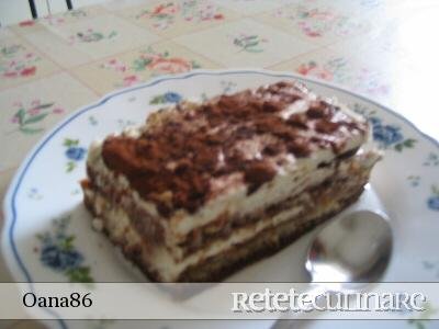 Tiramisu reţetă originală simplificată