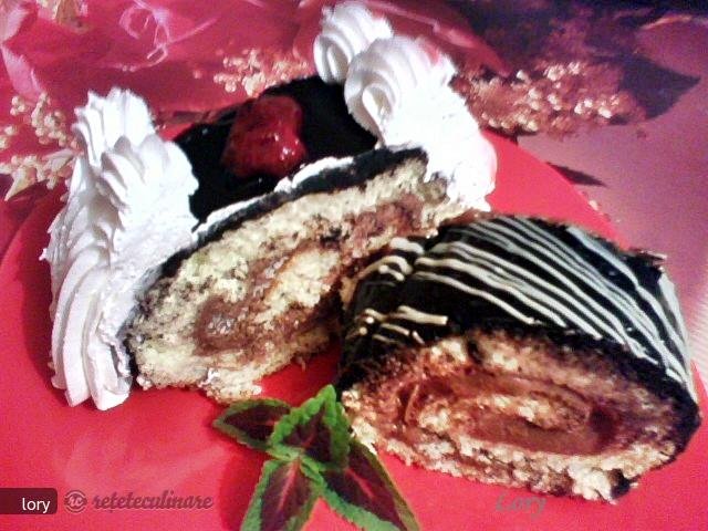 Rulada cu Crema de Cacao