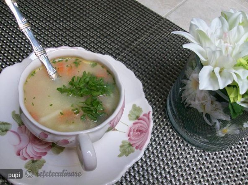 Supa Dietetica de Cartofi si cu Garteni