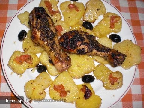 Pulpe de Pui cu Sos Exotic, la Cuptor