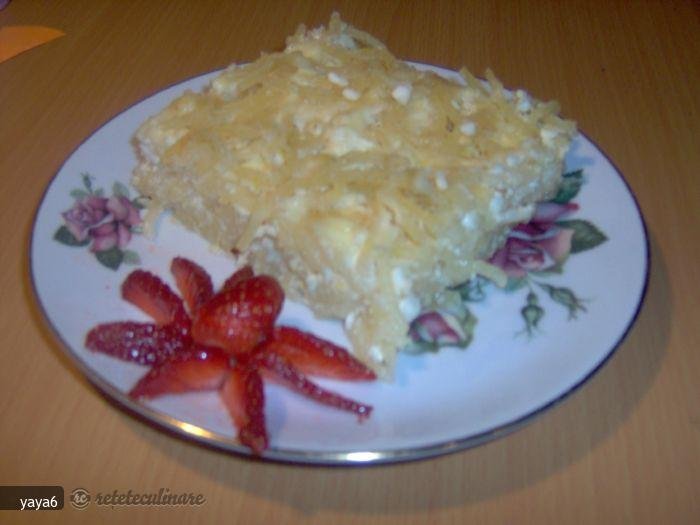 Budinca de Spaghete cu Branza