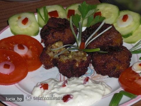 Chiftelute-papanasi Din Legume, cu Sos Special Din Iaurt