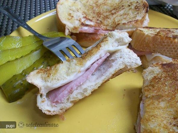 Sandwich Cald cu Mozzarella (Grill Cheese Sandwich)