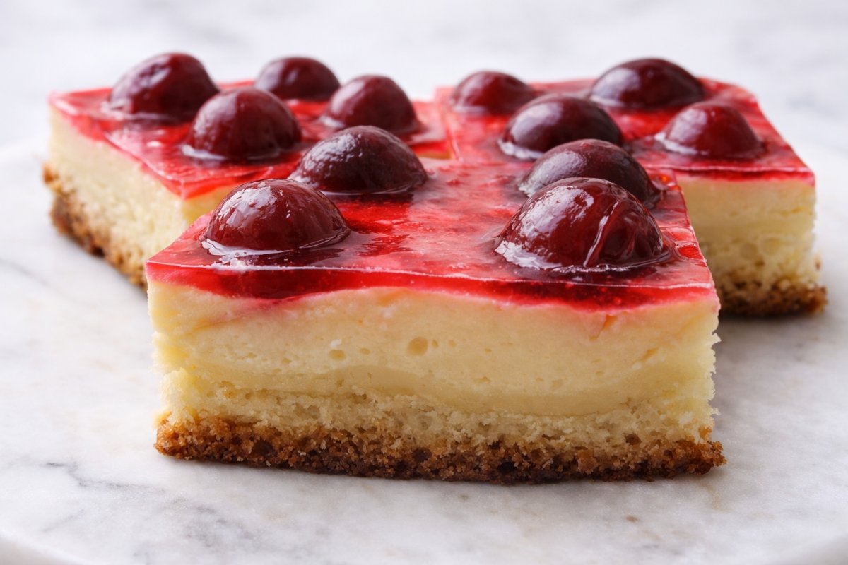 Prajitura cu Branza si Visine