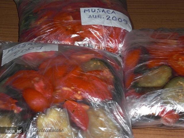 Vinete Pentru Musaca, Conservate pe Iarna