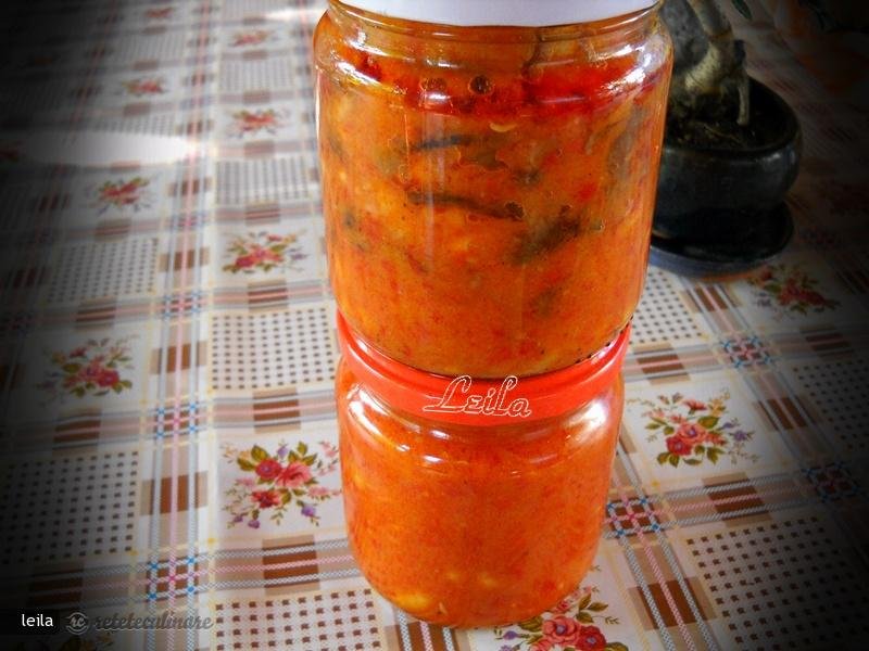 Zacusca cu Fasole Boabe