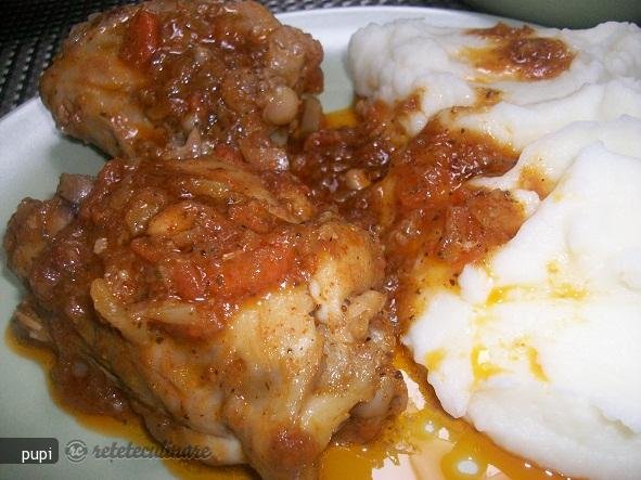 Tocanita de Pui cu Lapte de Cocos