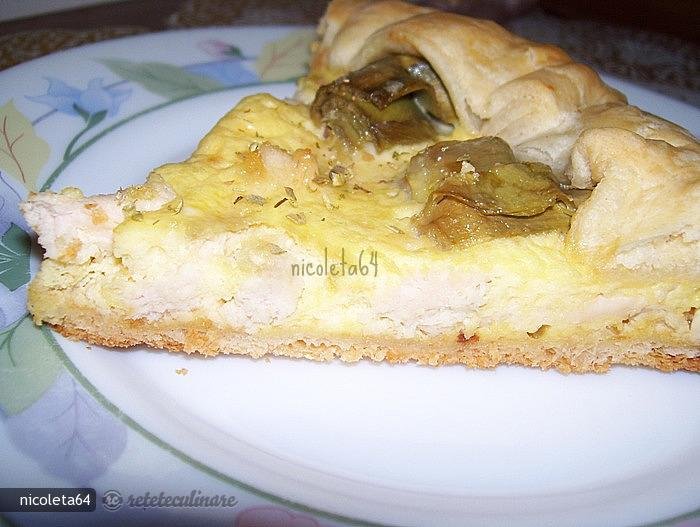 Tarta cu Pui si Anghinare... Sau Alte Legume