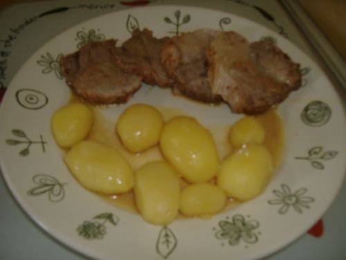Roti de porc cu scortisoara