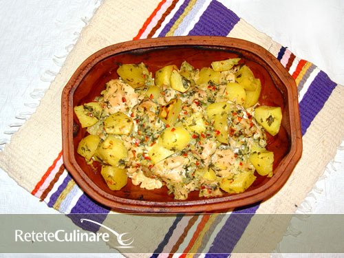 Piept de pui la Vas Roman