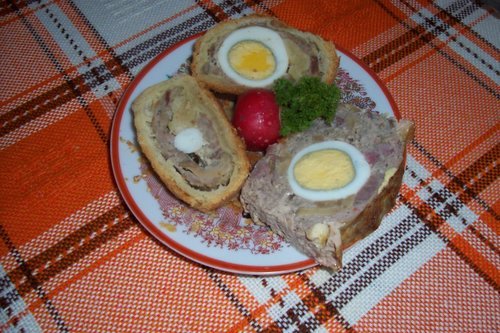 Rulada de carne in aluat de strudel