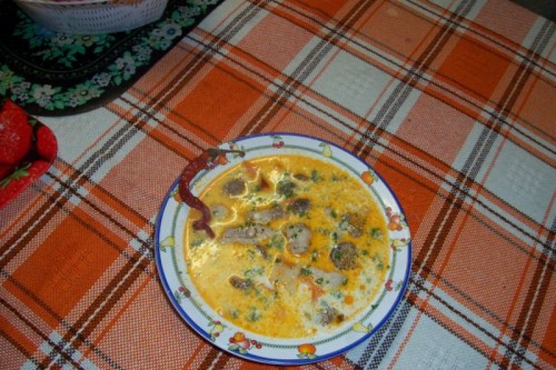 Supa haiduceasca picanta ( Pikans betyarleves )