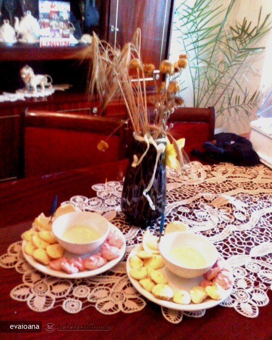 Bezele cu Crema de Galbenus