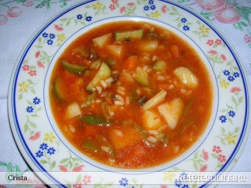 Supa/ciorba de zarzavaturi/legume - la Oala Sub Presiune