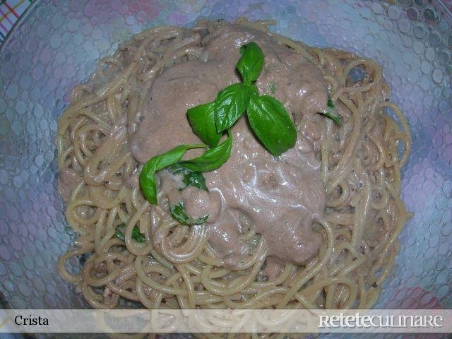 Paste cu Crema de Brinza si Pasta de Masline
