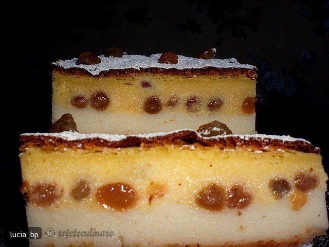 Prajitura cu Gris si Branza de Vaci