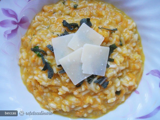 Risotto cu Morcovi si Mozzarella de Bivolita