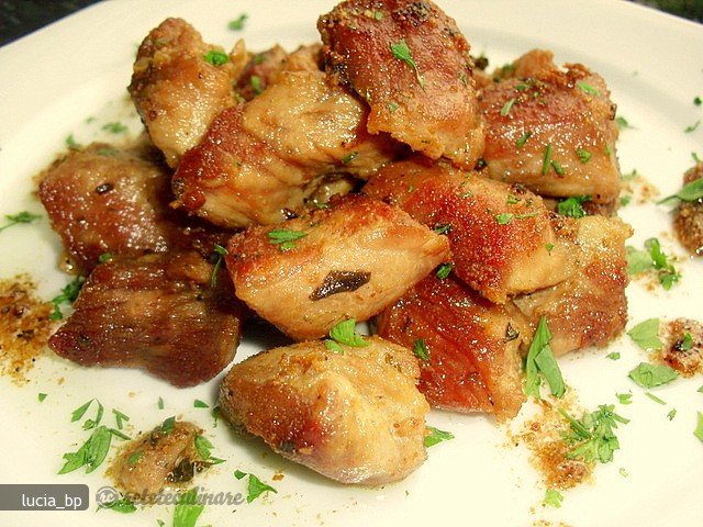 Cotlet Marinat, Pregatit in Vin