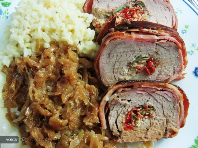 Muschiulet de Porc cu Miez de Unt Aromat