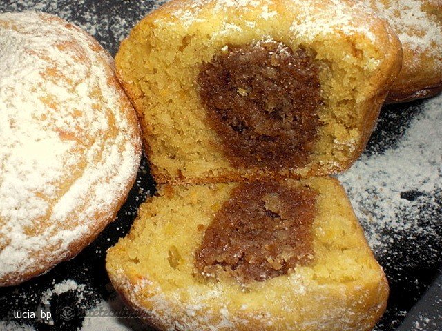 Muffins cu Portocale si Surprize