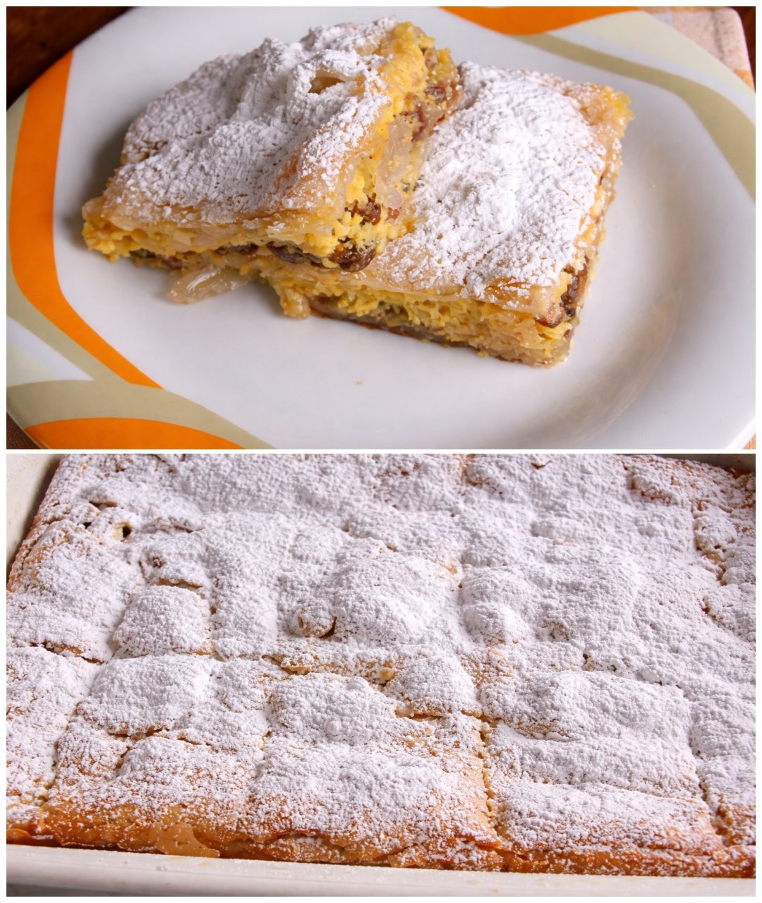 Placinta cu Iaurt si Stafide