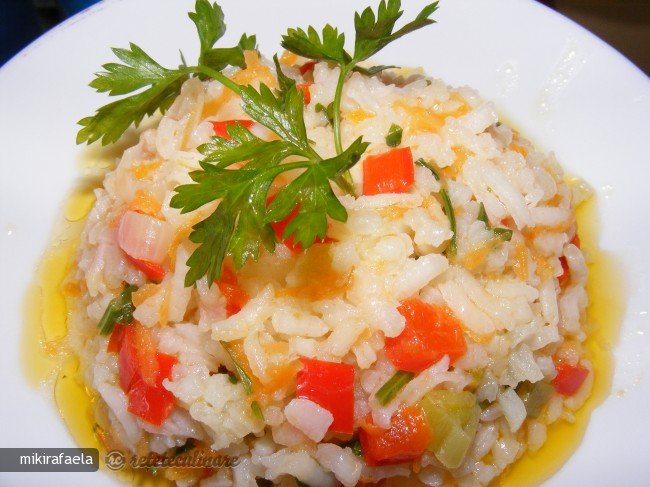 Orez cu Legume (risotto Con Verdure)