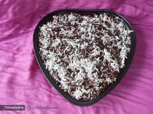 Tort din Piscoturi si Ciocolata pentru Pufulet