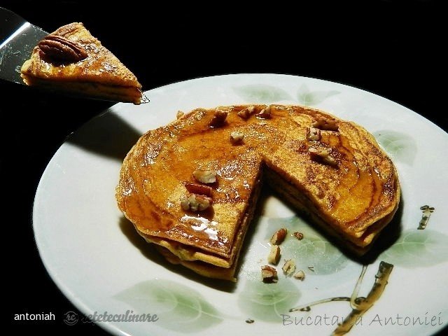 Pancakes cu Cartofi Dulci