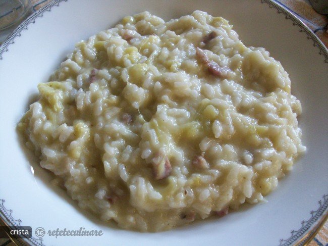 Risotto cu Dovlecel (miezul) - Reteta Economica