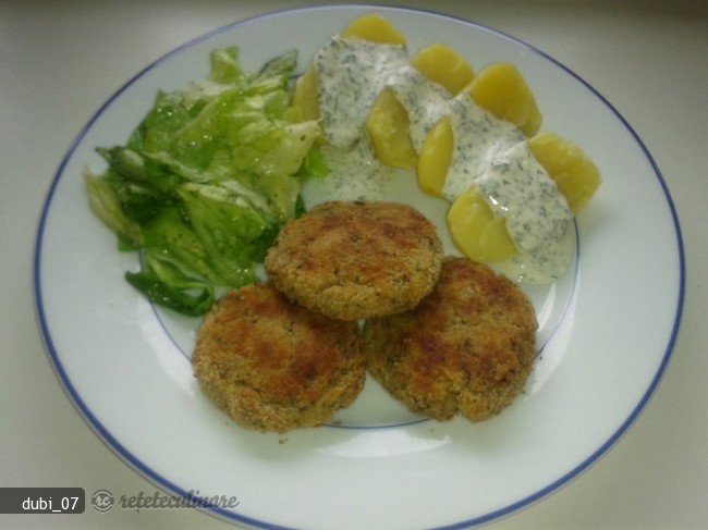 Chiftelute de Peste cu Verdeturi