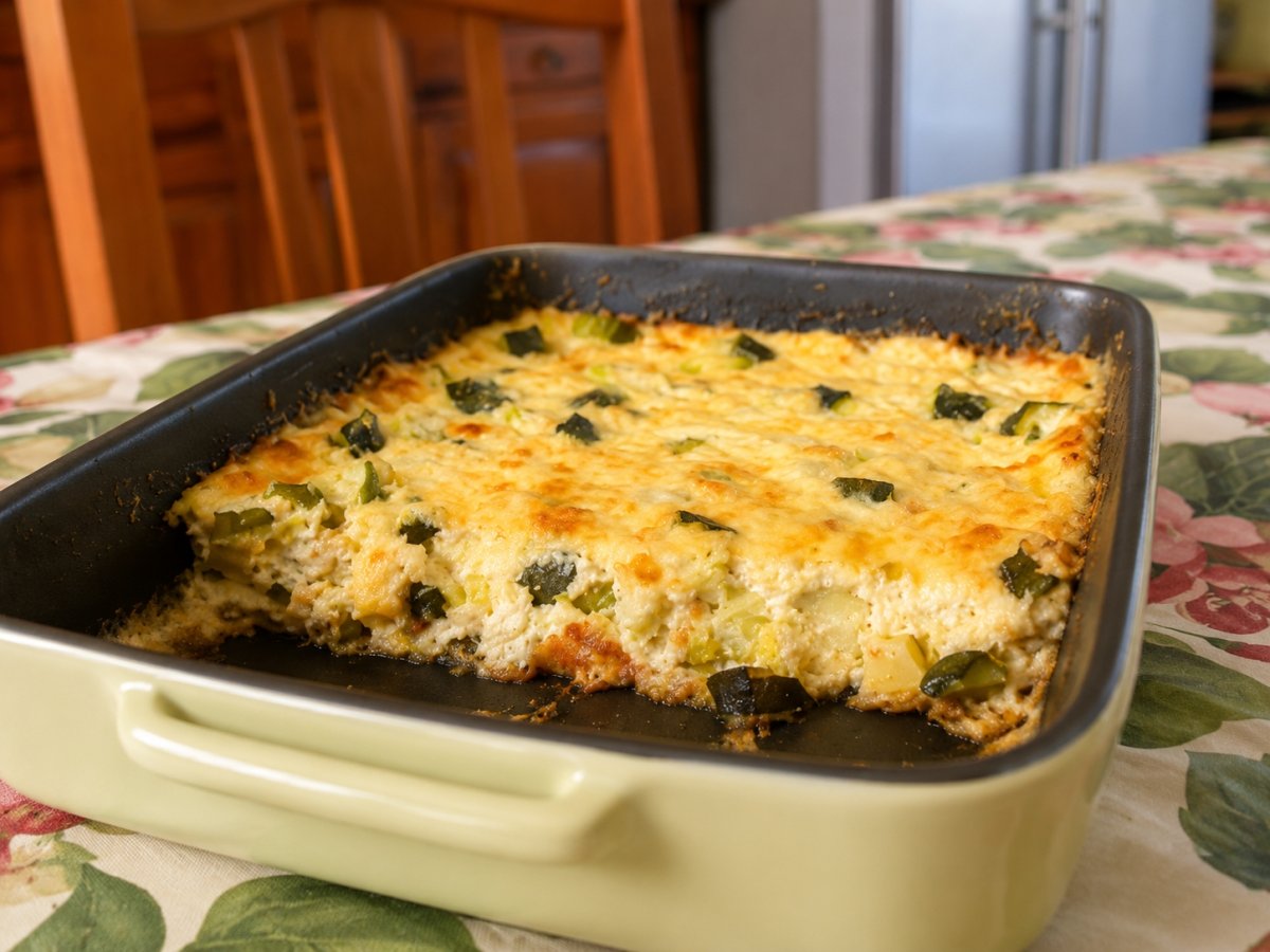 Dovlecei Gratinati
