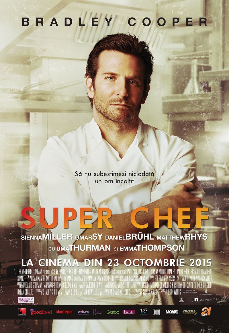 3 lucruri pe care trebuie sa le stiti despre filmul Burnt: Super Chef