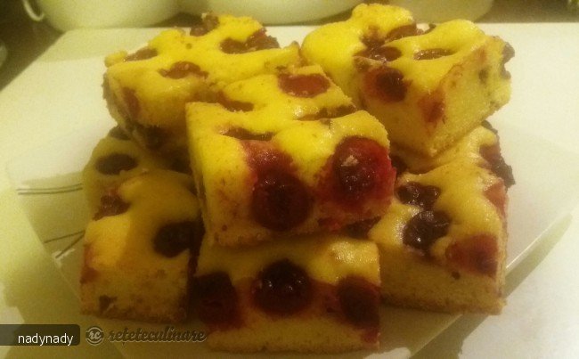 Prajitura cu Visine si Ciocolata