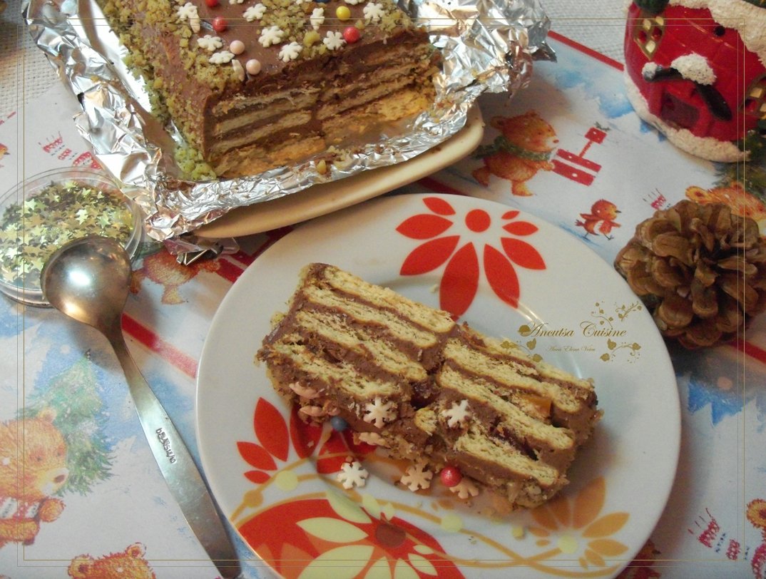 Tort de biscuiti pentru Craciun