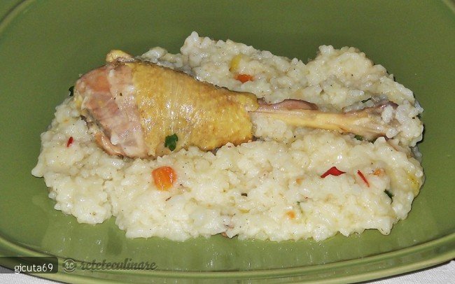 Pilaf cu Carne de Cocos