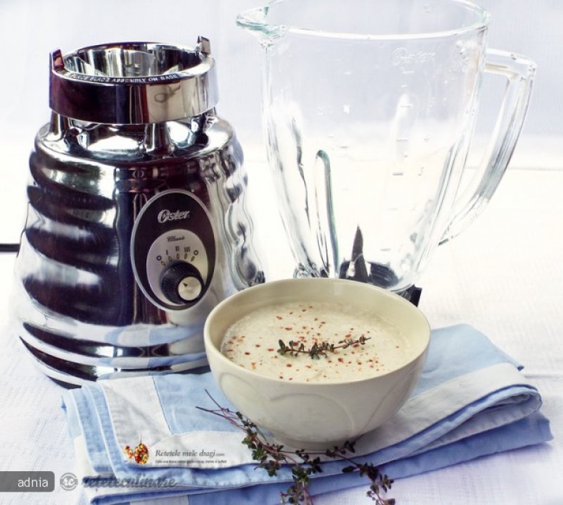 Supa Crema de Conopida Coapta si Chimion - de post, pregatita cu blenderul Oster