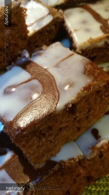 Prajitura cu Gem de Prune si Glazura de Ciocolata