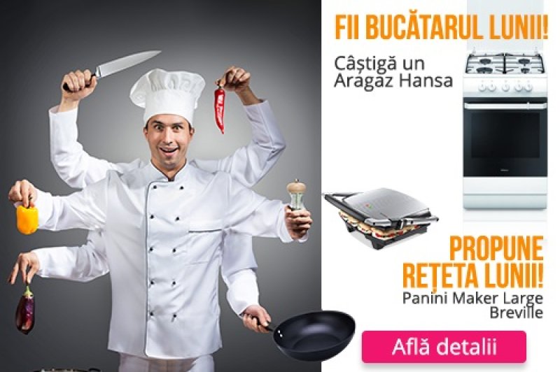 Dublu concurs culinar cu premii exceptionale!