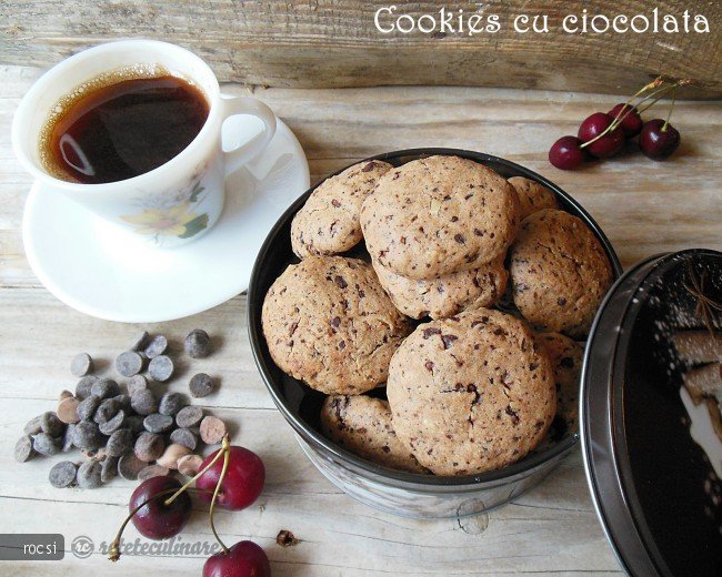 Cookies cu ciocolata