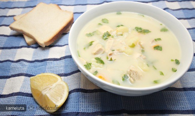 Ciorba de Pui A la Grec