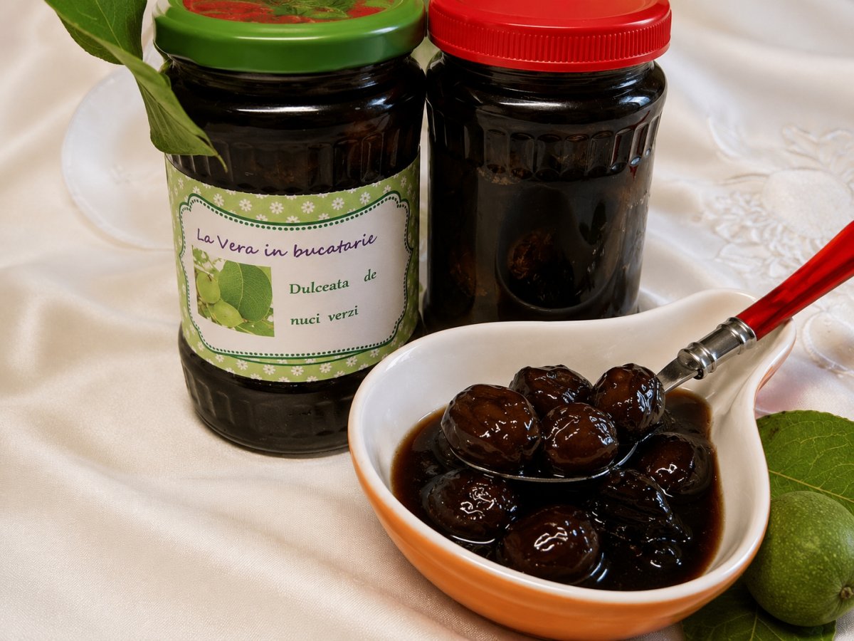 Dulceata de nuci verzi