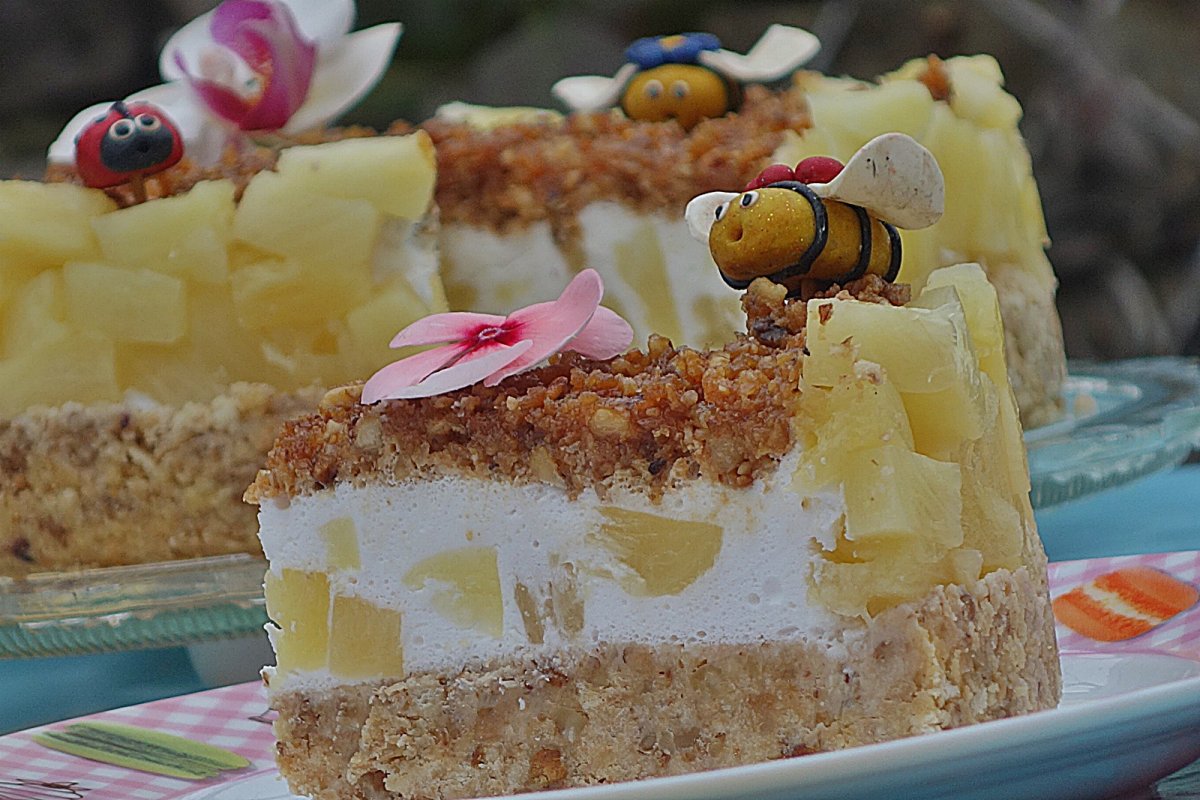 Cheesecake cu ananas