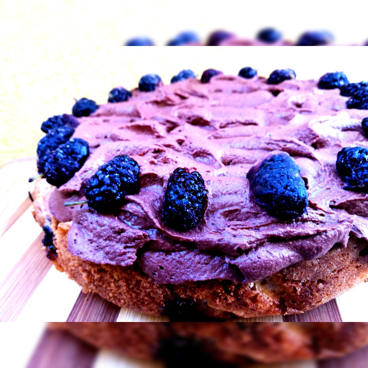 Prajitura cu dude si crema de ciocolata