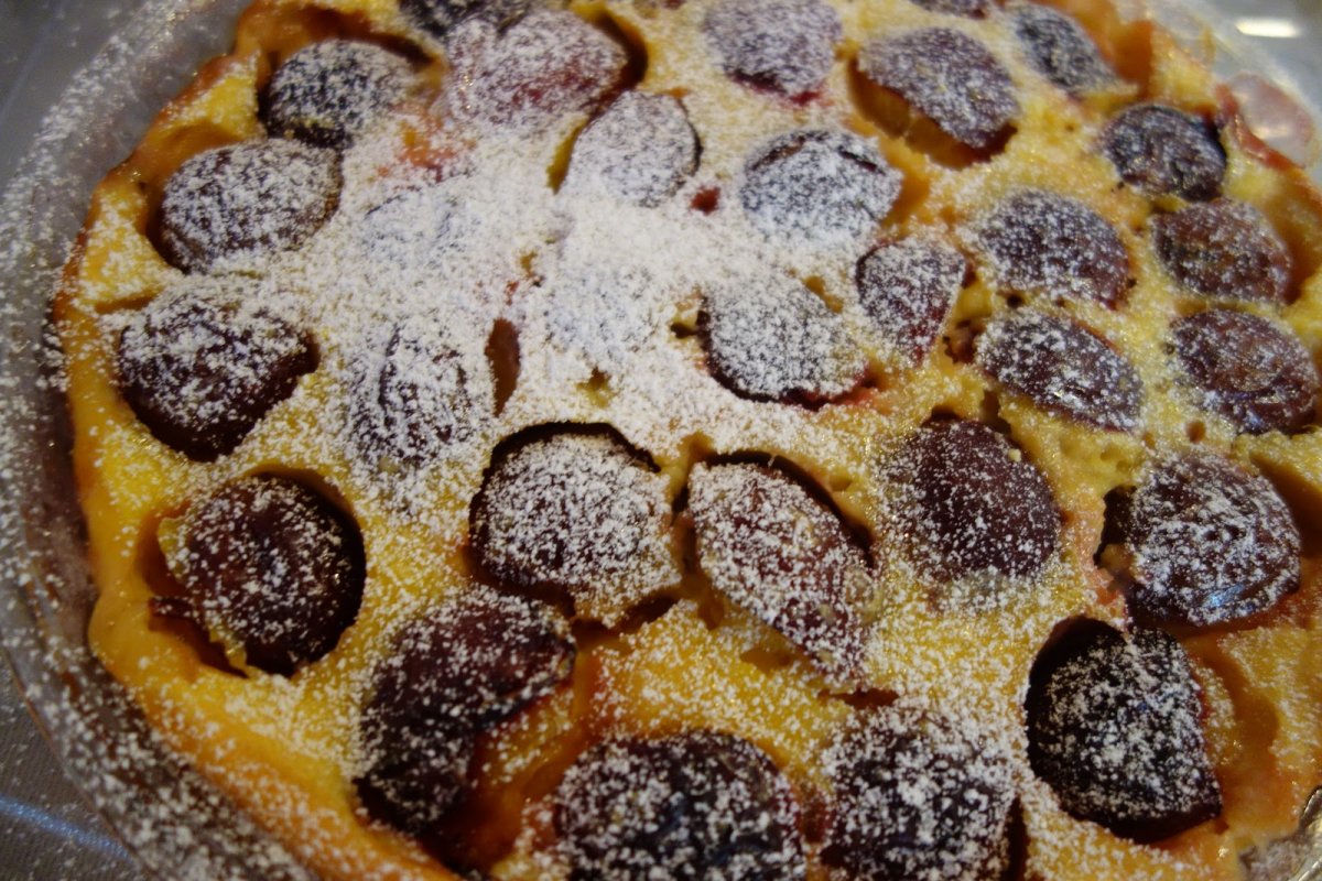 Clafoutis cu prune